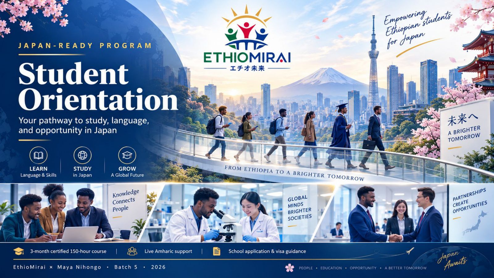 Japan Ready Program &mdash; EthioMirai student orientation