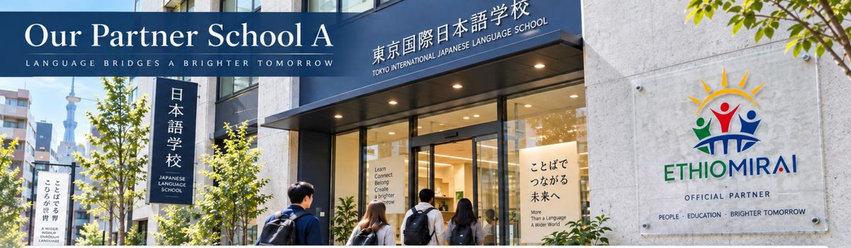 Partner School A &mdash; central Tokyo